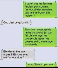 Le ménage et l'amour 