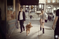 Campagne pour promouvoir les chiens d'aveugles