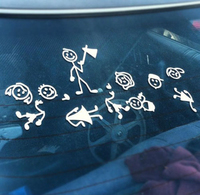 Sticker pour papa psychopathe