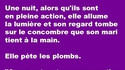 Une blague