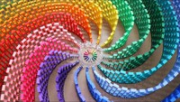 La spirale arc-en-ciel