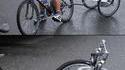 Cycliste prévoyant