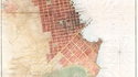 Un plan de San Francisco en 1853