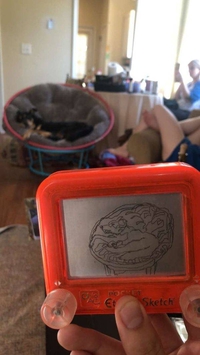 Dessin à l'ardoise magique