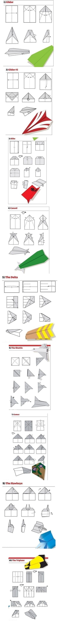 Avions de papier