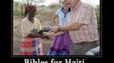 Des Bibles pour Haïti