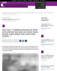 1518 ou la première rave party au Monde!