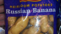 Bananes russes