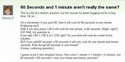 1 minute = 60 secondes ?