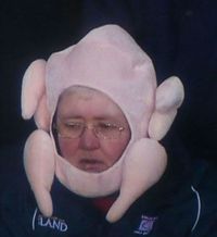 Une cagoule poule