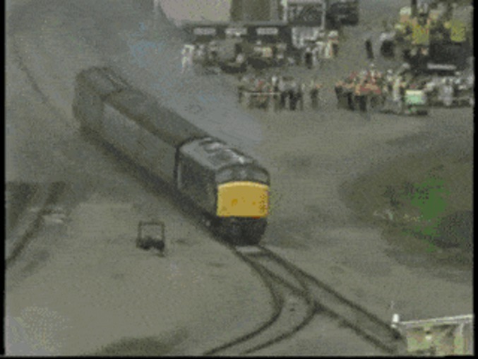 Crash test de train