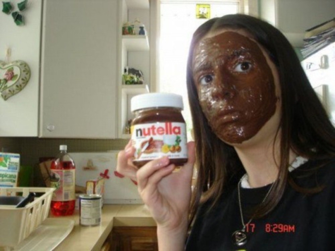 Un masque au nutella