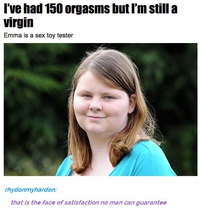 150 orgasmes mais toujours vierge