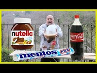Nutella + Coca + Mentos + Un italien