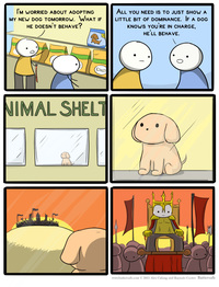 Soumission canine