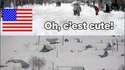 La neige !
