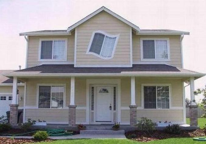 La maison d'un accro à Windows.