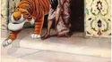 Peintures classiques et personnages de dessins animés