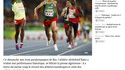 Record du monde et record olympique au 1500m