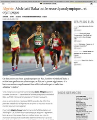 Record du monde et record olympique au 1500m