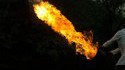 Feu en slow-motion