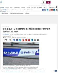 Les Belges toujours pas remis de leur défaite
