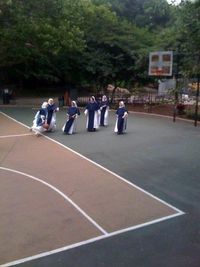 Partie de basket