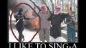 I like to sing-a