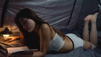Camping détente en forêt