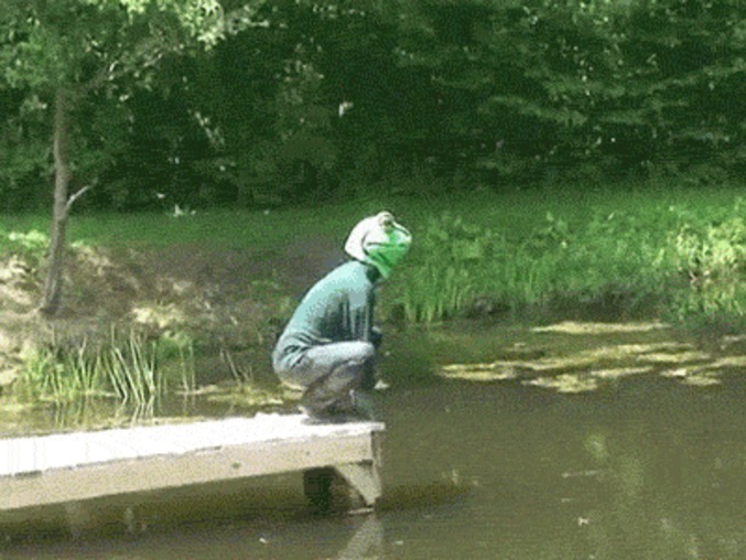 Je suis une grenouille