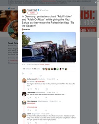 En Allemagne, des pro-palestiniens scandent "Adolf Hitler" et font le salut nazi
