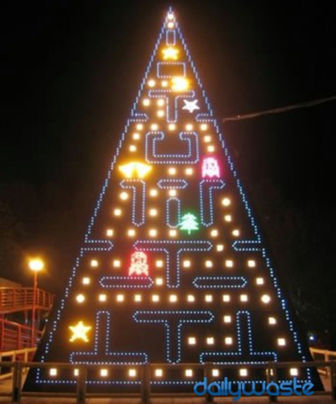 Un arbre de Noël pour les fans du jeu.