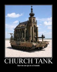 Le tank-chapelle