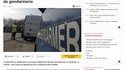Ivre, il tente de violer une voiture de gendarmerie. 