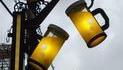 Non, ces lampadaires ne sont pas à Munich, mais en Asie