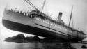 En Août 1910, le "Princess May" s'échoue dans l'île de Sentinel en Alaska