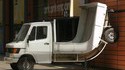 Camion rangé