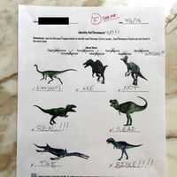 Nommez ces dinosaures