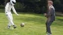 Duel footballistique