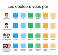 Les couleurs vues par ...