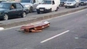 Voilà ce que c'est que de rouler à tombeau ouvert !