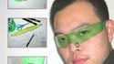 Lunette classe avec une bouteille de Sprite