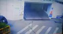 Perte de contrôle en sortie de parking