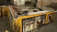 Un fast food antique découvert dans les ruines de Pompéi