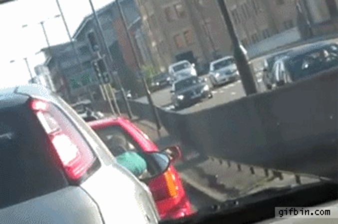 Passer le temps dans les embouteillages