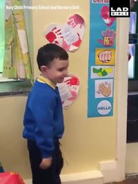 Le matin, à l'école