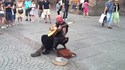 Chant médiéval dans une rue à Strasbourg