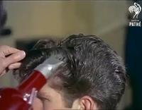 Le coiffeur dans les années 50