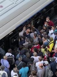 RER B - Arcueil - le 25 juin