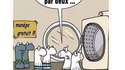 Manège pour chaussettes